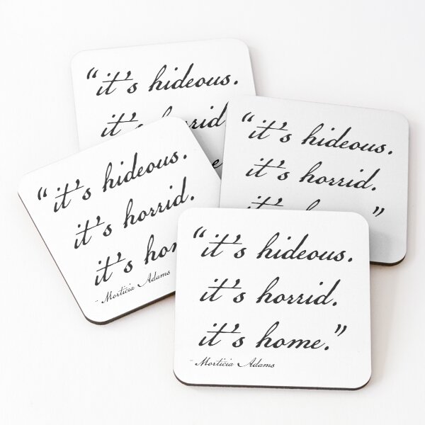 Item preview, The Adams Family Home Sweet Home designed and sold by crescentia.