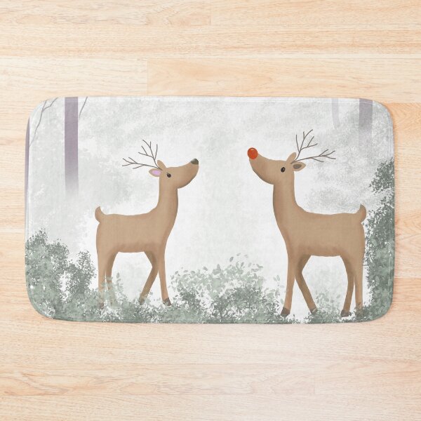 Item preview, The reindeer meeting place designed and sold by Diane Hunter Art.