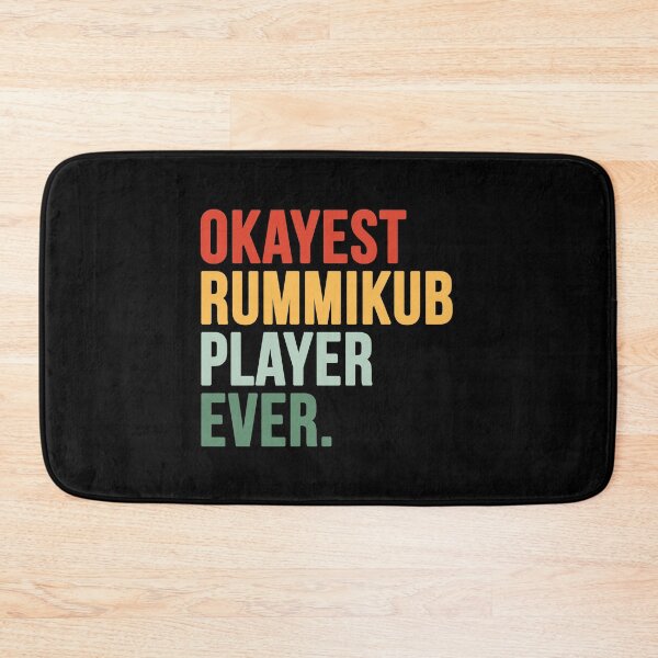 Item preview, Okayest Rummikub Player Ever Grunge designed and sold by Eatmyshirtz.