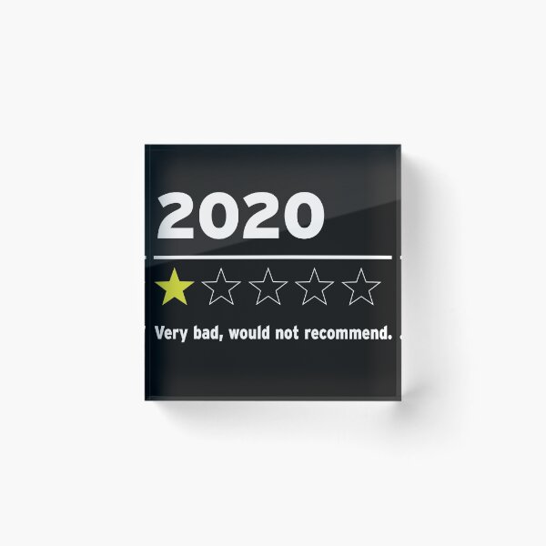 Item preview, 2020 1 star Would Not Recommend designed and sold by Original Cheddar.