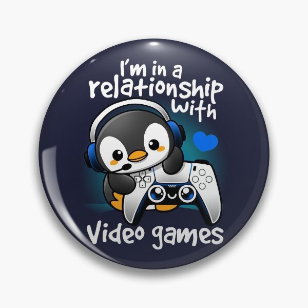 Item preview, Penguin relationship with video games designed and sold by NemiMakeit.
