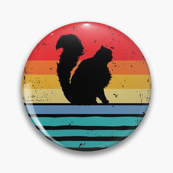 Artikelvorschau, Perserkatze Vintage Sonnenuntergang Retro Katze entworfen und verkauft von mejeoshop.