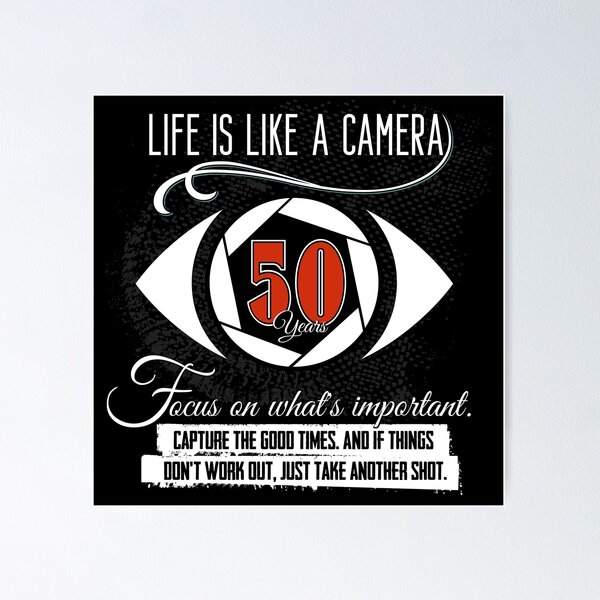 Item preview, Photographer, a photographer's 50th birthday gift designed and sold by JIGGO.