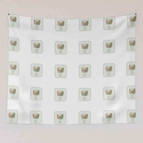 Item preview, Avocado sheet mask designed and sold by Aysel's Designs.
