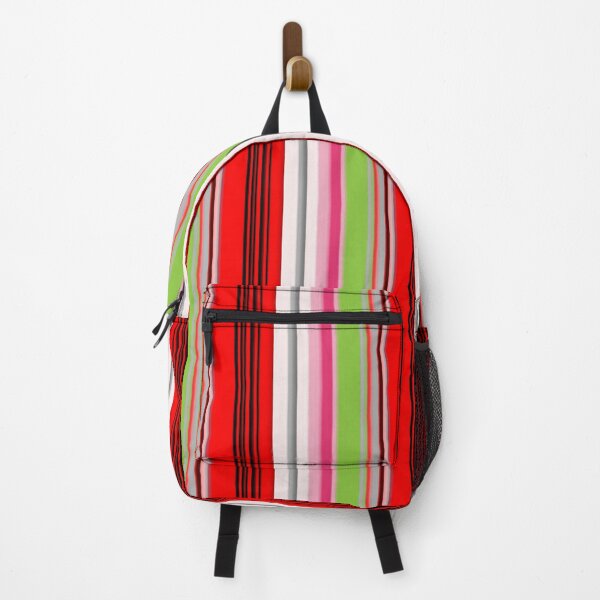 Item preview, Modern Bright Multicolor mixed Stripe Pattern designed and sold by Artification.