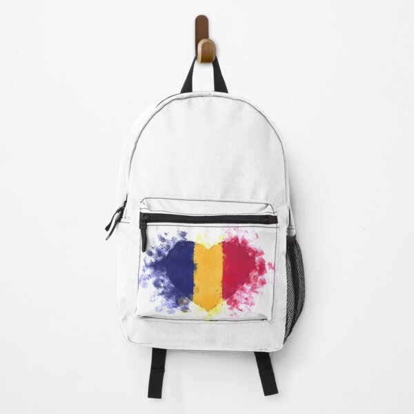 Item preview, Flag of Romania Watercolor blue yellow red 2024 designed and sold by aloresarts.