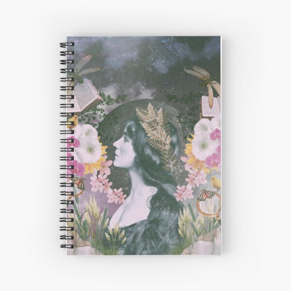 Virgo Harvest Maiden Spiral Notebook
