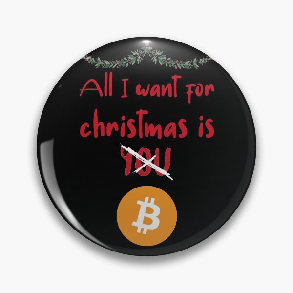 Item preview, All I Want for Christmas is Bitcoin designed and sold by AeroAstro.