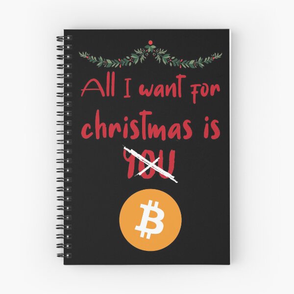 Item preview, All I Want for Christmas is Bitcoin designed and sold by AeroAstro.