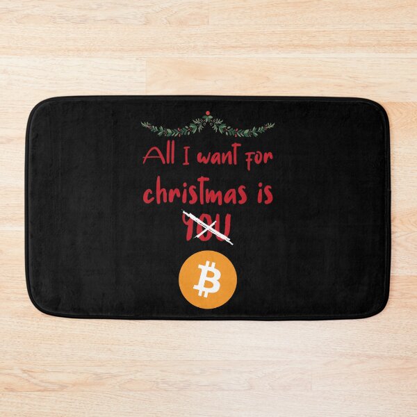 Item preview, All I Want for Christmas is Bitcoin designed and sold by AeroAstro.