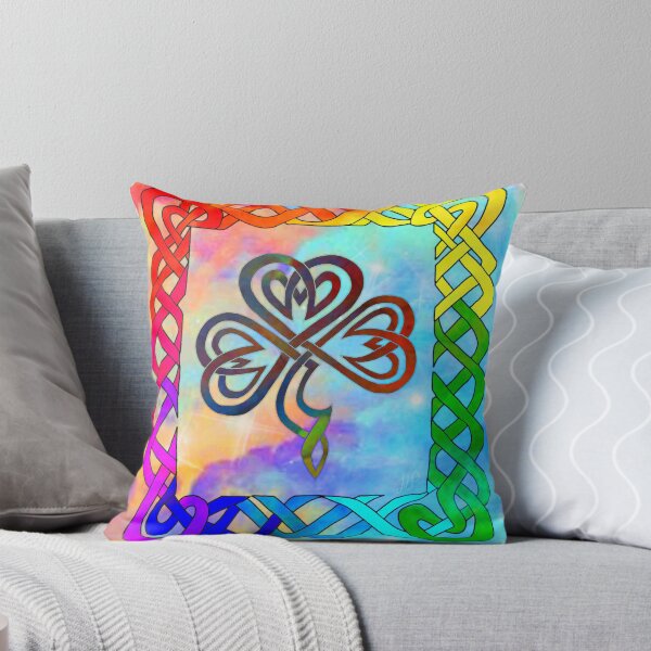 Item preview, Rainbow Celtic knot designed and sold by SedatedBeauty.