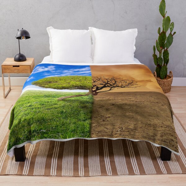 Item preview, Climate change landscape with tree designed and sold by MarketVisionAV.