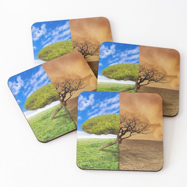 Item preview, Climate change landscape with tree designed and sold by MarketVisionAV.