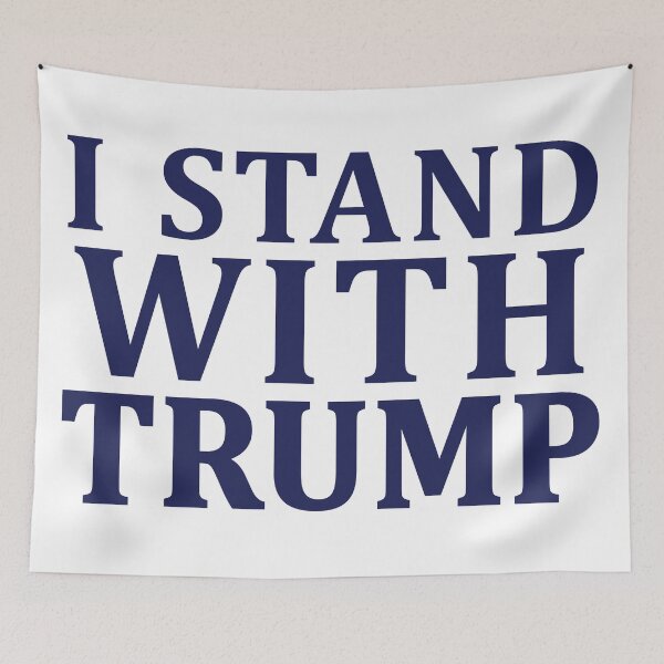 Item preview, I Stand With Trump designed and sold by Freedom Sign.