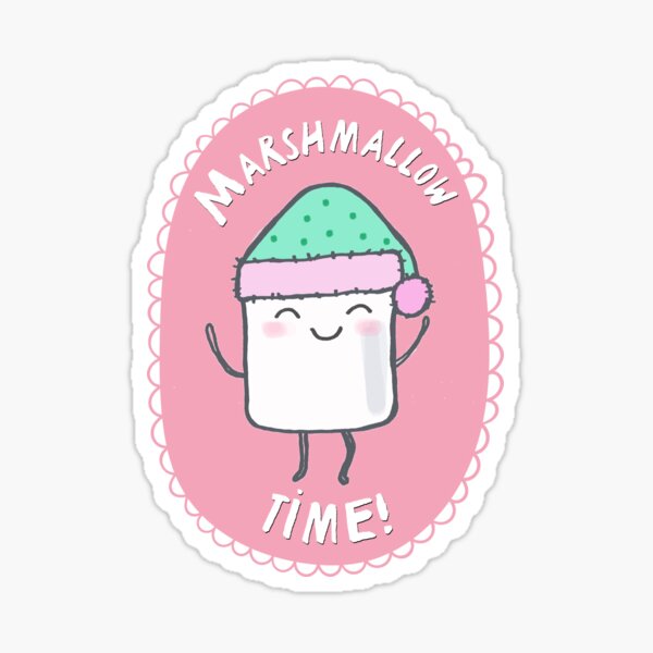 Artikel-Vorschau von Marshmallow-Zeit, designt und verkauft von TheCuppyShop.