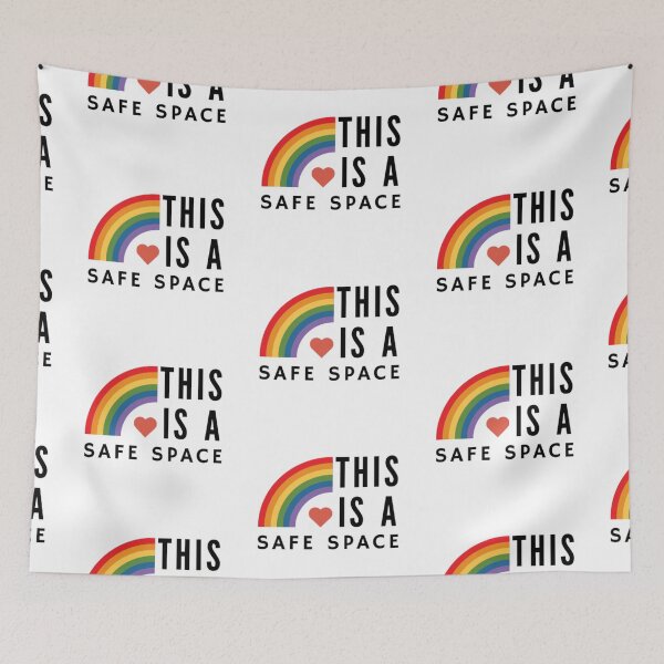 Item preview, Safe Space - Rainbow designed and sold by Grace De Gruccio.