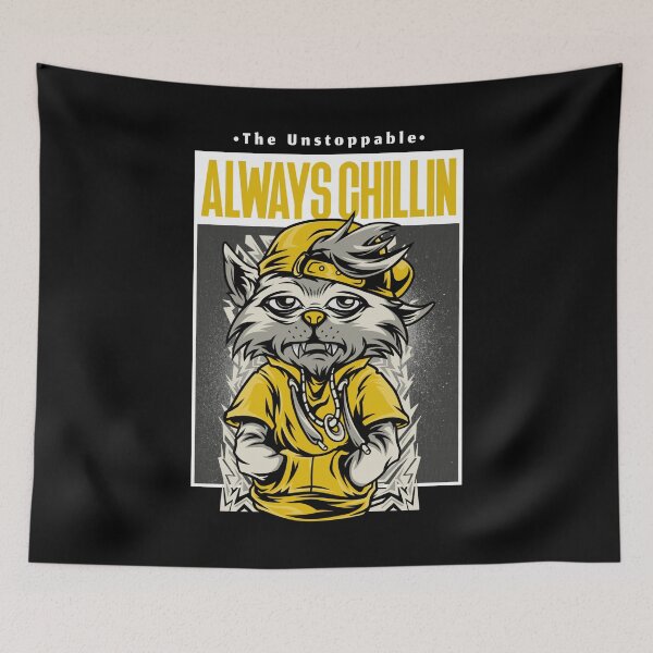 Item preview, Always Chillin Cat designed and sold by Cute  Pawz.