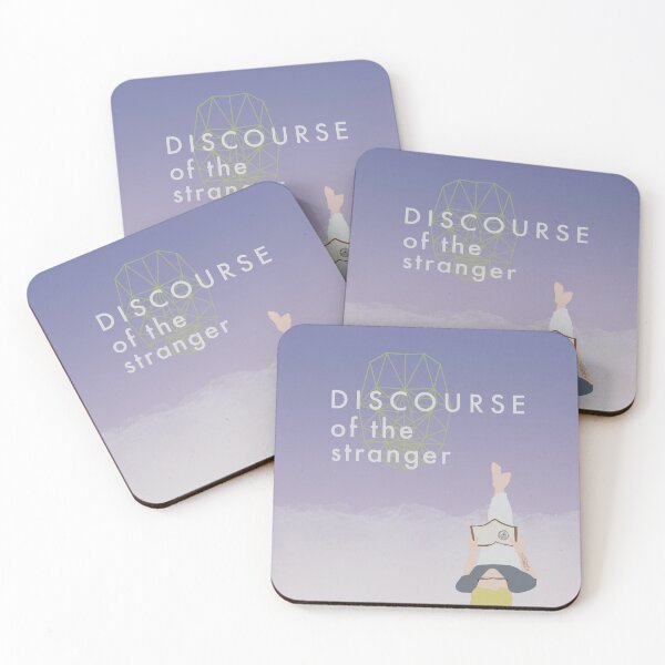 Discourse of the Stranger Coasters (Set of 4)