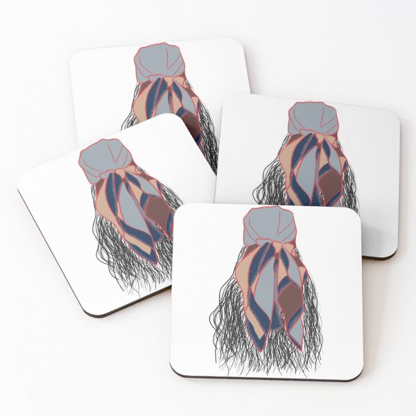 Item preview, Cut rede headscarves designed and sold by LU NA.