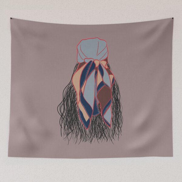 Item preview, Cut rede headscarves designed and sold by LU NA.