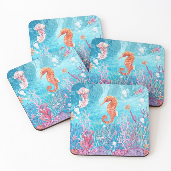 Item preview, The beauty of a seahorse and marine life designed and sold by whitedove457.