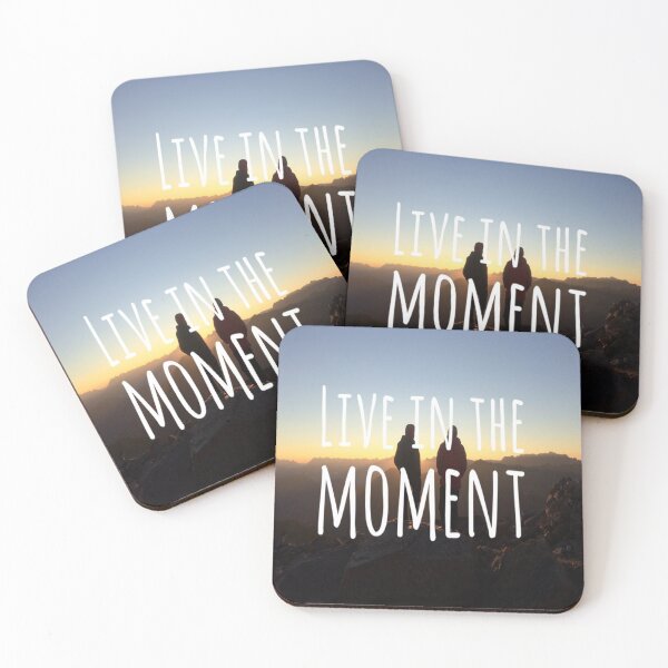 Item preview, live in the moment, in the mountains designed and sold by Sarahs Adventures  .