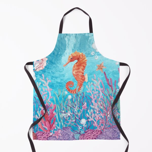 Item preview, The beauty of a seahorse and marine life designed and sold by whitedove457.