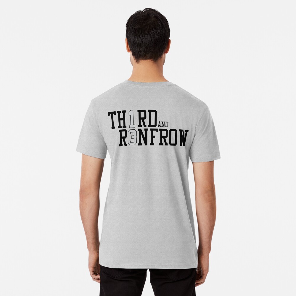 Third and Hunter renfrow shirt, hoodie, sweater and v-neck t-shirt