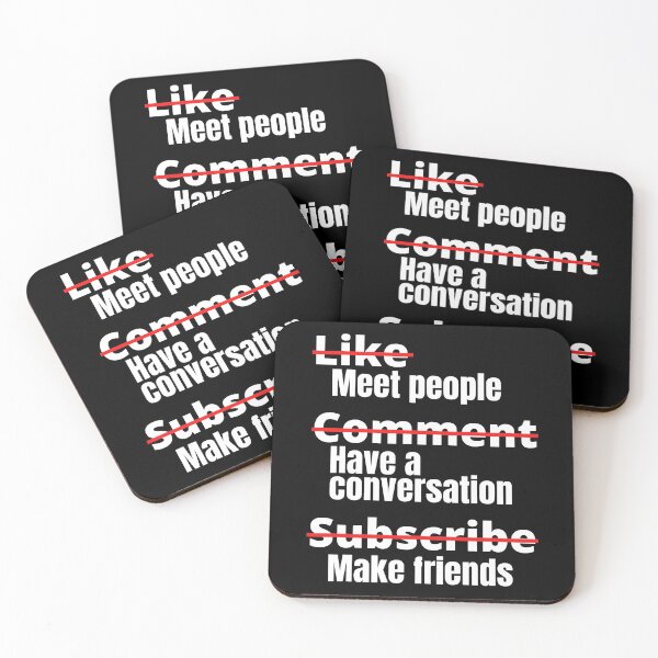 Item preview, Don’t Like, Comment & Subscribe, Anti-Social Media designed and sold by WhimsicaliTee.