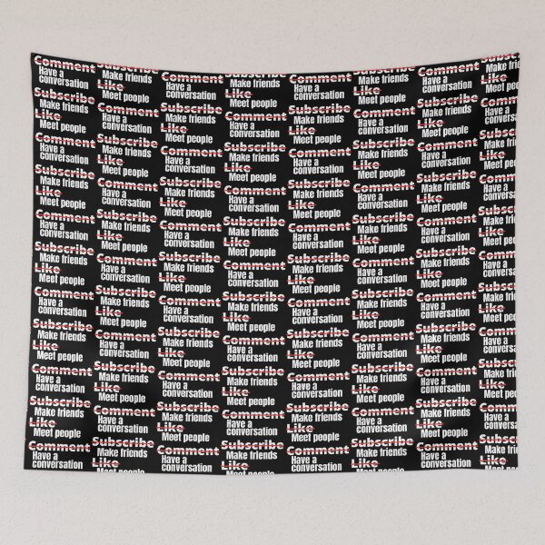Item preview, Don’t Like, Comment & Subscribe, Anti-Social Media designed and sold by WhimsicaliTee.