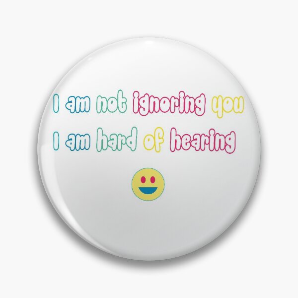 Item preview, hearing impaired designed and sold by purplewings03.