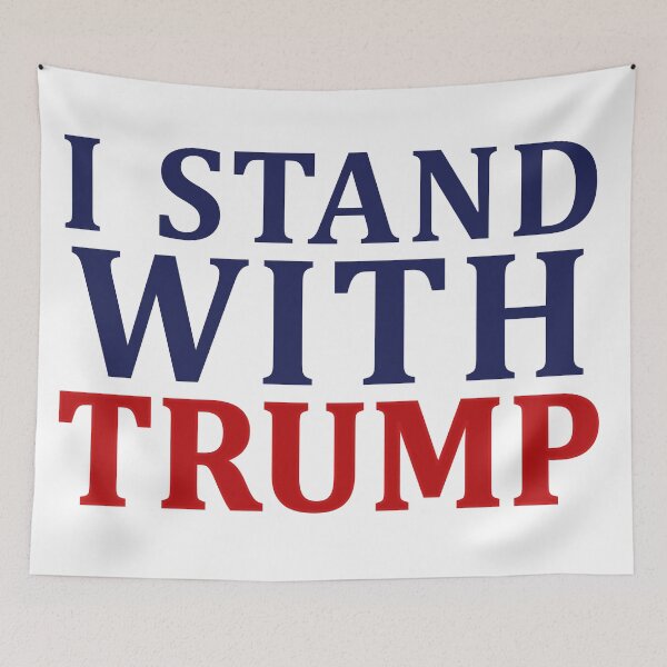 Item preview, I Stand With Trump designed and sold by Freedom Sign.