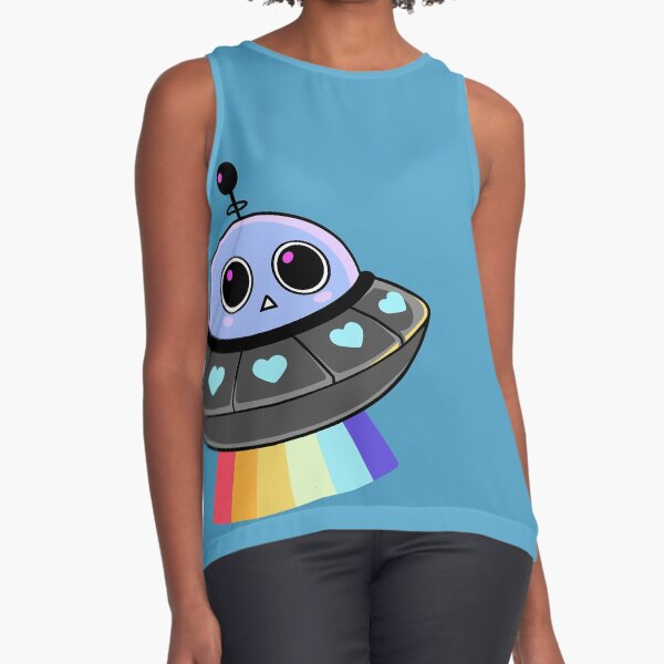 Rainbow Invasion Sleeveless Top