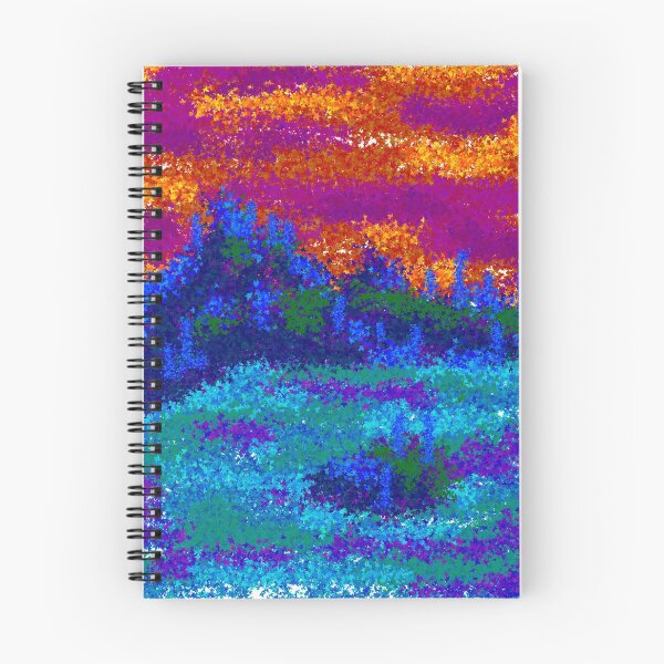 Item preview, very colorful mountains  designed and sold by BisonDraw.