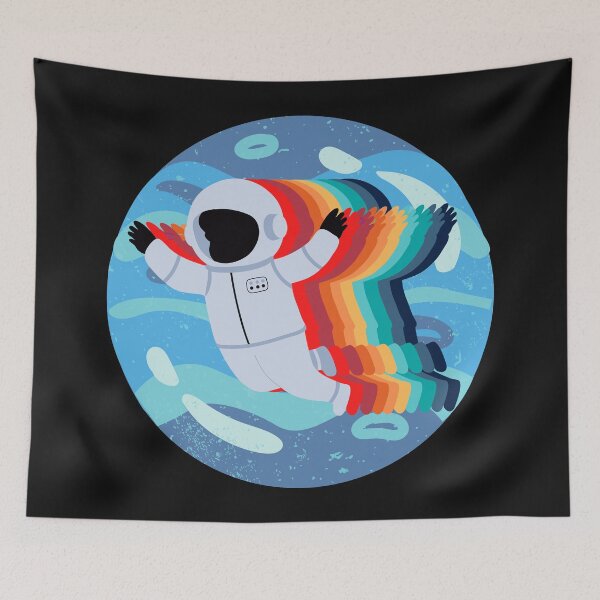 Item preview, Rainbow Spaceman designed and sold by corralmontana.
