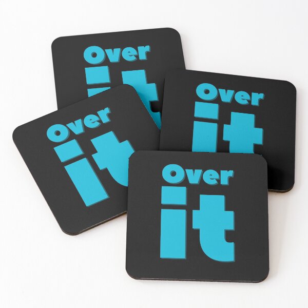 Item preview, Over It, Sarcastic Quote designed and sold by hectorgool.