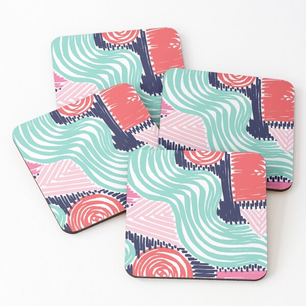 Item preview, Overprint [Bright Geometric Abstract Lines Illustration] designed and sold by bcide.
