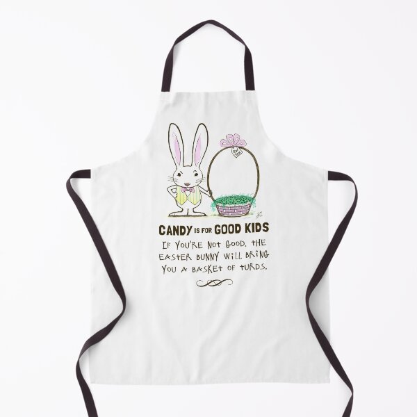 Item preview, Candy is for Good Kids | Easter Bunny Cartoon designed and sold by Jenn Inashvili.