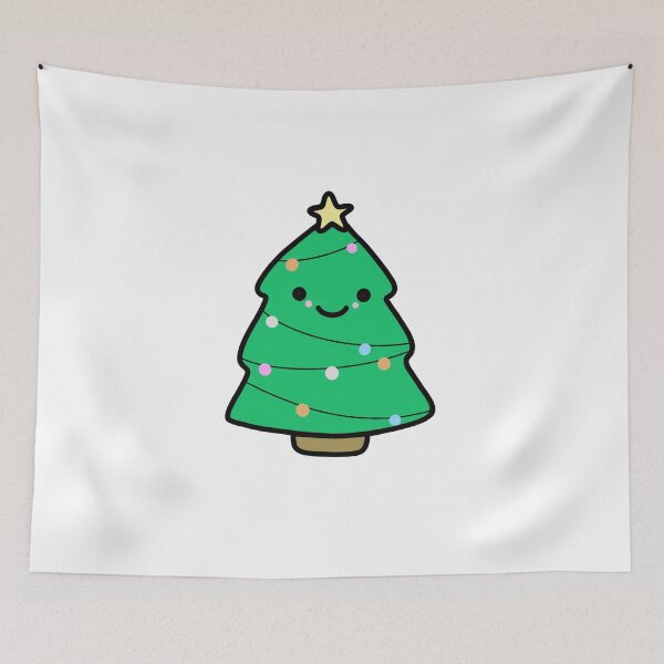 Item preview, happy holiday tree  designed and sold by signedbykaty.