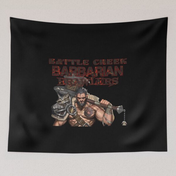 Item preview, Battle Creek Barbarian Brawlers  designed and sold by TheFabe1.