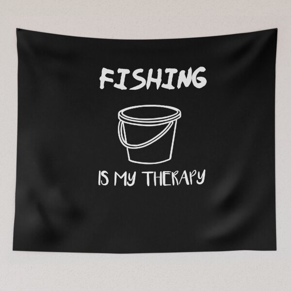 Item preview, FISHING IS MY THERAPY Fishing Gift designed and sold by LANANIL.