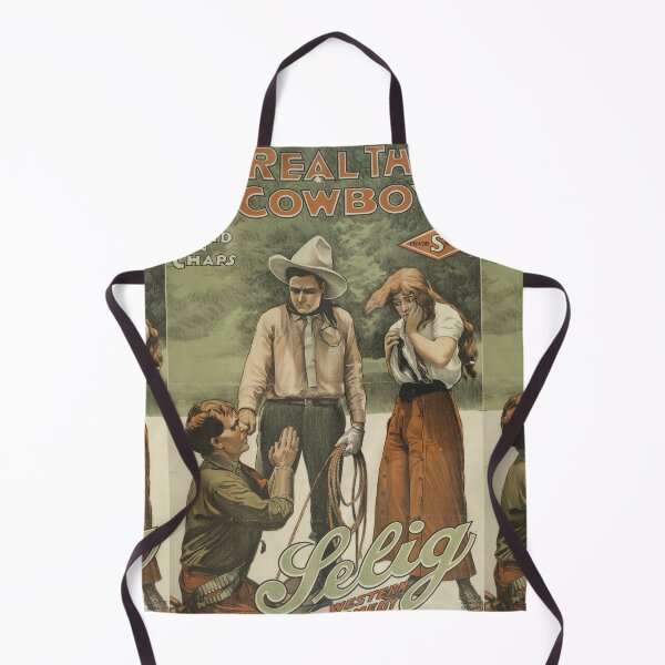 Item preview, TOM MIX 1914 movie poster THE REAL THING IN COWBOYS designed and sold by Love30smovies.