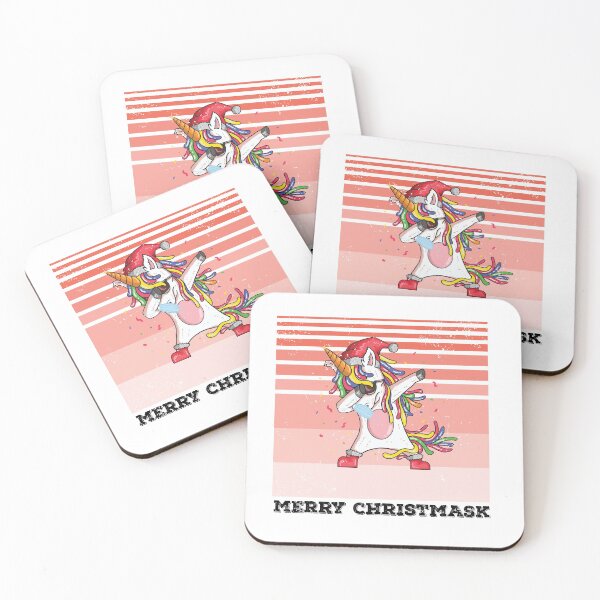 Item preview, dabbing Christmas Unicorn classy retro vintage christmas gift ideas  designed and sold by Suhy.