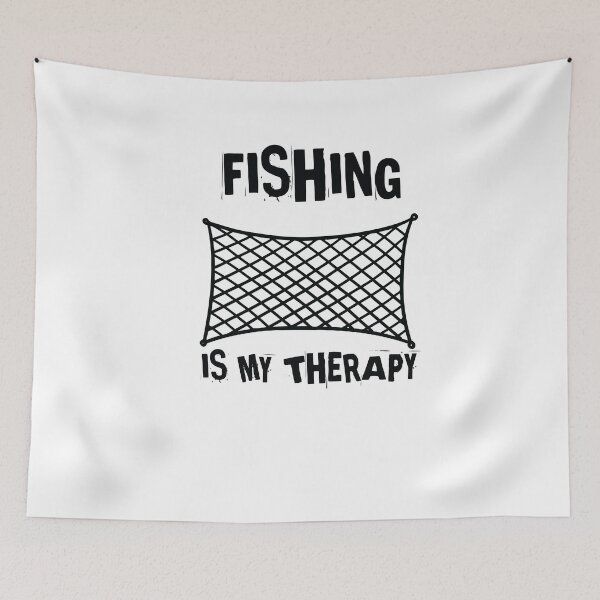 Item preview, FISHING IS MY THERAPY Couples fishing gifts designed and sold by LANANIL.