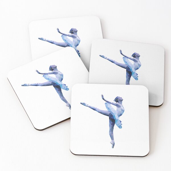 Item preview, Geometric Ballerina on white background designed and sold by Vectoraw.