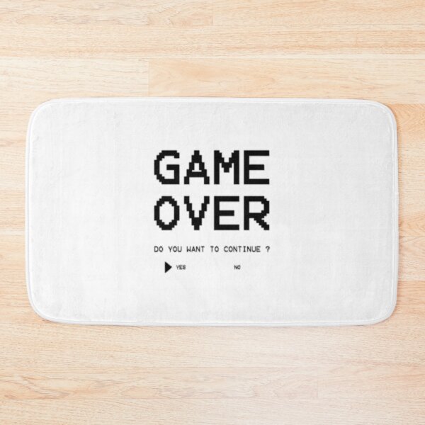 Item preview, Game Over continue yes or no? designed and sold by Angel-Creativo.