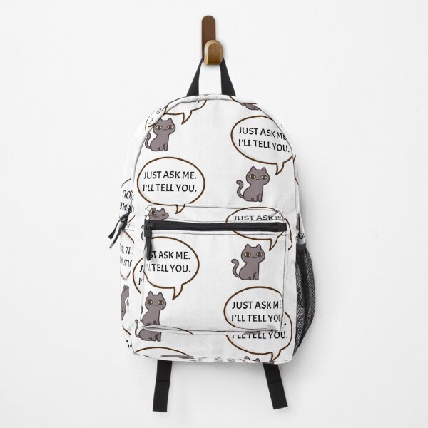 Item preview, Just ask me I'll tell you designed and sold by Beeffervescent.