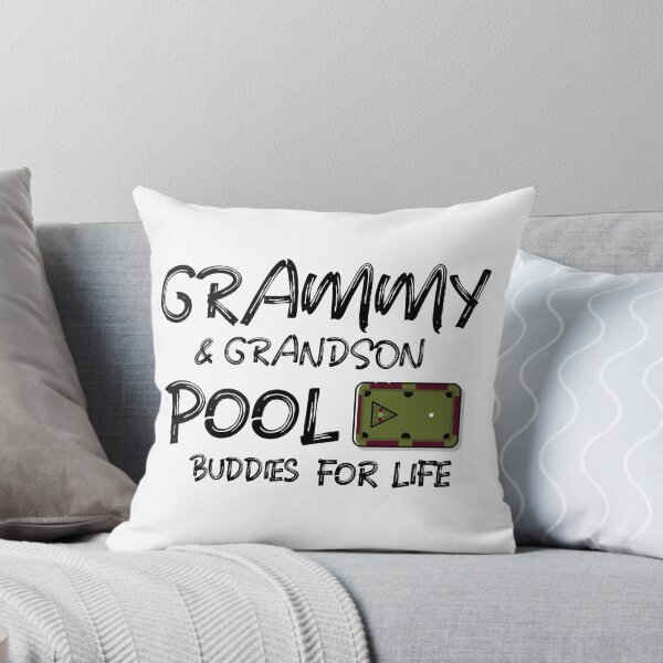 Item preview, Grammy & Grandson Pool Buddies for Life (Dark Print) designed and sold by vinwin1.