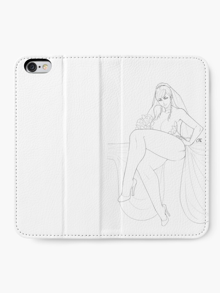 Alternate view of Chun-Li iPhone Wallet