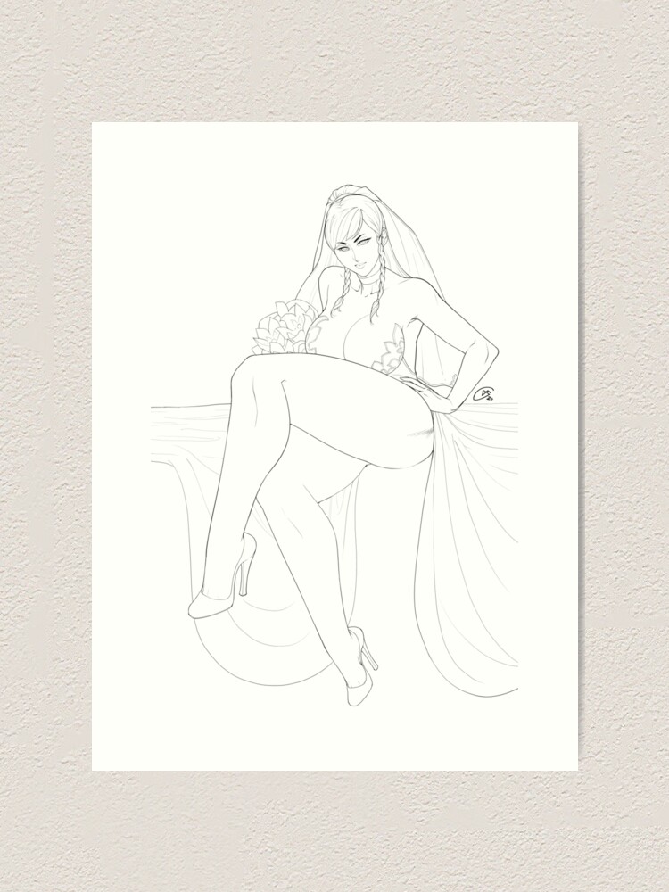 Alternate view of Chun-Li Art Print